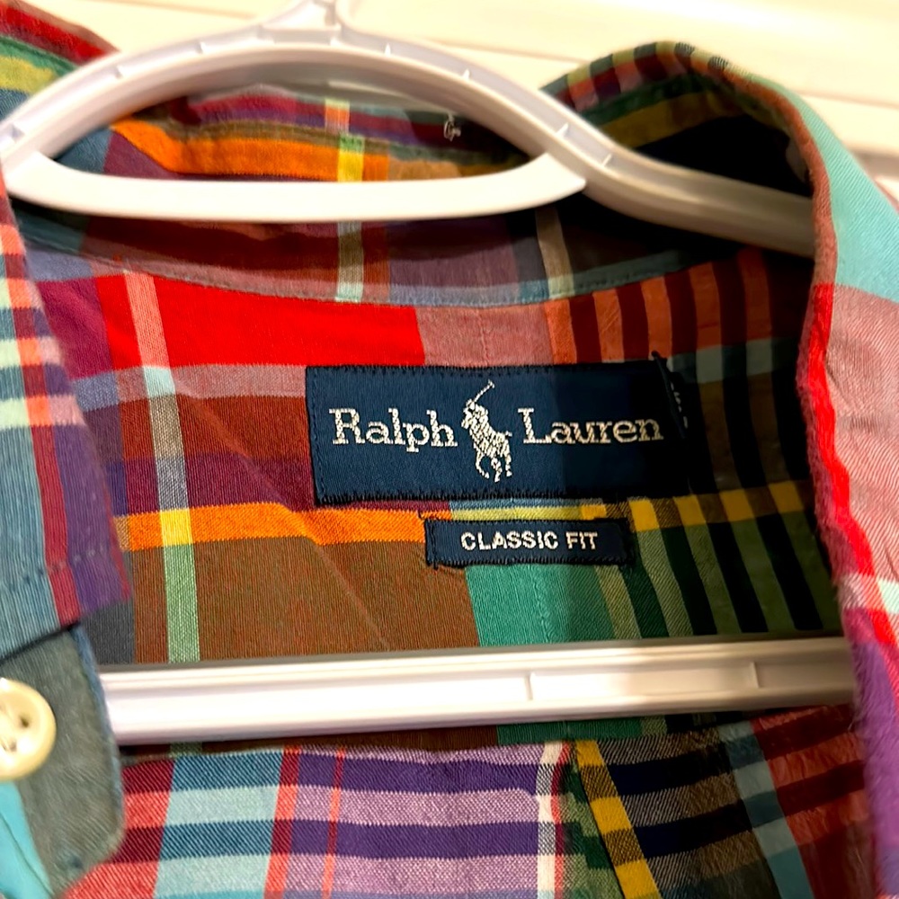 Men’s button down shirt